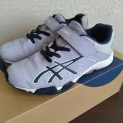 asics レーザービーム21.5センチ　紫色 スニーカー