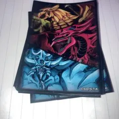 950 遊戯王 カードプロテクター スリーブ ミニサイズ 三幻神　20枚