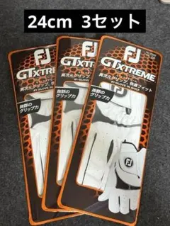 FJ フットジョイ GTエクストリーム FGGT23WT 24cm 3セット