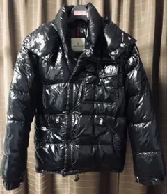 モンクレール MONCLER カラコラム ダウンジャケット ブラック黒 サイズ0のサムネイル