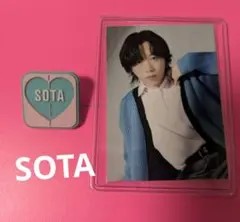 BE:FIRST ソウタ スマアゲトレカ BGB ピンズ 2点セットSOTA