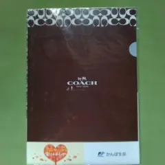 【未開封】COACH クリアファイル 3枚セットのサムネイル