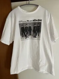 嵐 ライブグッズ 2026 Tシャツ we are arashi - メルカリ