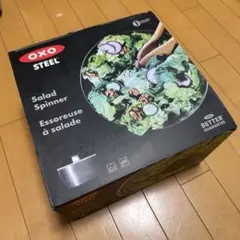 OXO オクソー　サラダスピナー ステンレス　野菜水切りのサムネイル