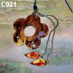 00s ヴィンテージ ボヘミアン y2k ウィッシュコア フラワー ネックレス