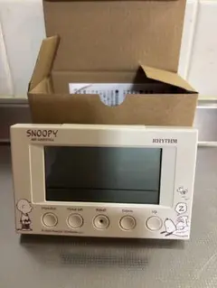 RHYTHM スヌーピー 置時計新品