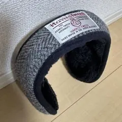 ハリスツィード 耳当て グレーのサムネイル