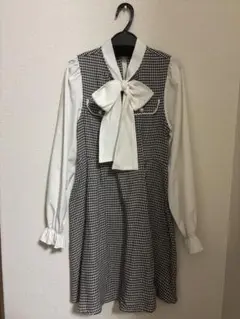 Avail 千鳥柄ワンピース