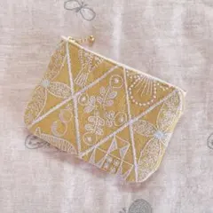 ミナペルホネン　ハンドメイド　ミニポーチのサムネイル