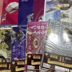 ONE PIECE ワンピース クリアファイル まとめ売り