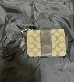 COACH コーチ ポーチ ブラウンのサムネイル
