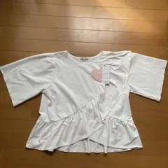 【新品】しまむら　フリルプルオーバー　Lサイズ