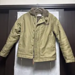 HOUSTON N-1 デッキジャケット カーキ サイズ38のサムネイル