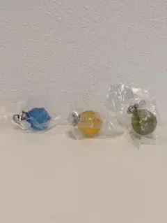 BANDAI　涼を感じるめいじるアクセサリー　キーホルダー　3点セット