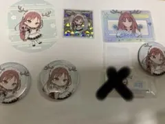 超かぐや姫！芦花 立飛ららぽーとラベル缶アクキー ドット絵アクキー