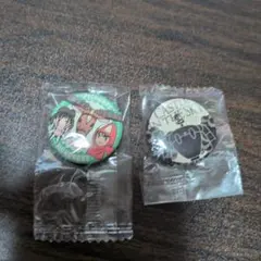 もののけ姫＆天空の城ラピュタ ジブリ 缶バッジ2個セット