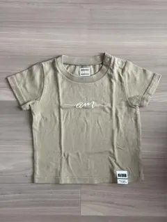 Kaunela makana ベビー amTシャツ カーキ 90