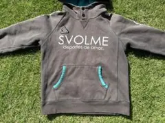 SVOLME フード付きパーカー ブラック