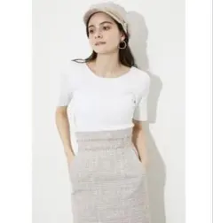 rienda ウォッシャブルShort SLV TOPのサムネイル