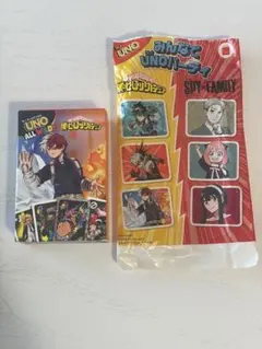 UNO ウノ　僕のヒーローアカデミア　マクドナルド　ハッピーセット