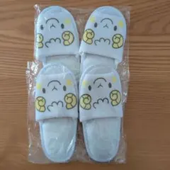 キャラクターイラスト付き　メッシュ　スリッパ　子供用　室内用　２足