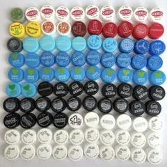 ペットボトルキャップ　カラフル　100個セット