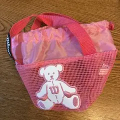 ウィルソンWilsonゴルフボールBAG 収納ケース ピンク色のサムネイル