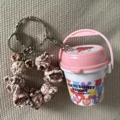 東京ディズニーリゾート ポップコーンキーホルダー