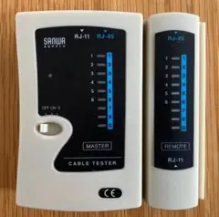 LAN-TST3Z ケーブルテスター RJ-11 RJ-45 数回のみ使用