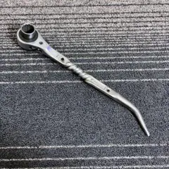 TOPシノラチェット17/21 4回ツイスト加工 鳶仕様ソケットダブルカット