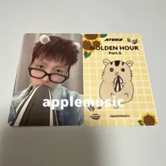 ATEEZ APPLE MUSIC 対面 ヨントン トレカ ジョンホ - メルカリ
