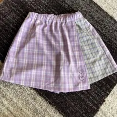 ネクチック　キュロット　巻きスカート風　140