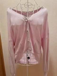 新品 /tity&Co. ラベンダーカーディガンのサムネイル
