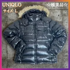 UNIQLO y2k archive ダウンジャケット L 光沢 oldユニクロ