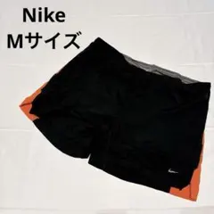 【Mサイズ】 Nike ショートパンツ ナイキ ブラック オレンジ スポーツ