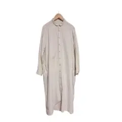 nest Robe ネストローブ　長袖シャツワンピース　ロング丈　人気ナチュラル