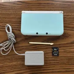 3DS LL ミントグリーン ジャンク品