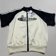 新品　クロミちゃん　ジップアップ ジャージ ホワイト/ブラック　キッズ　140のサムネイル