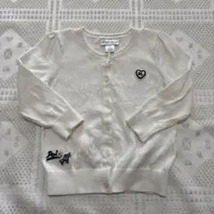 Ralph Lauren 24M ホワイトカーディガン