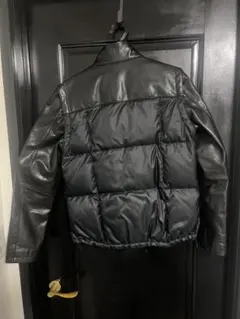 natural born additionの2wayレザーダウンジャケット