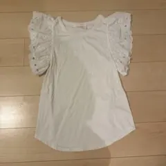 See by Chloé袖刺繍フリルクルーネックTシャツのサムネイル