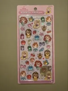 ディズニープリンセス BONBON DROP ボンボンドロップシール