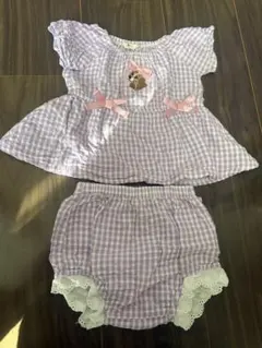 しまむら　ディズニー　セットアップ　【70cm】