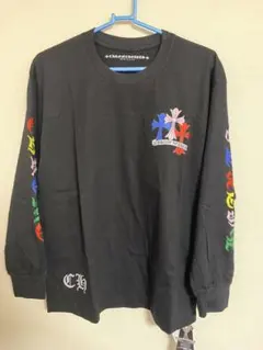 CHROME HEARTS マルチカラークロス 長袖Tシャツ S