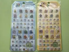 ポケモンブロックシール2枚セット