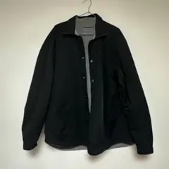 LACOSTE ラコステスナップボタンリバーシブルジャケット 黒グレーUSM/Lのサムネイル