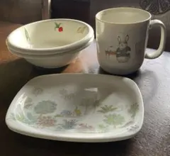 昭和レトロ メルヘン 食器セット5点