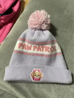 PAW PATROL スカイ ニット帽 ポンポン付きのサムネイル