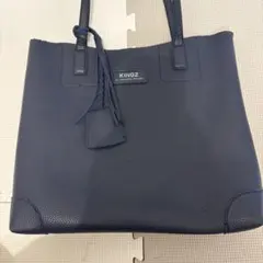 KINGZ ネイビー レザー トートバッグのサムネイル