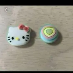 ジョイコンカバー　スティックカバー 2個　キティー